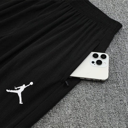 25/26 PSG x Jordan Black Tracksuit from FootballPrestige.shop - Premium Concept kits