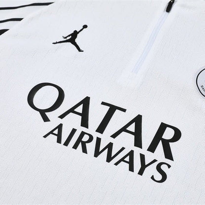 25/26 PSG x Jordan White Tracksuit from FootballPrestige.shop - Premium Concept kits