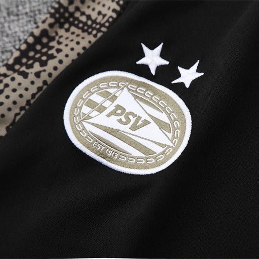 25/26 PSV Training Black Tracksuit from FootballPrestige.com - Premium Football Kits