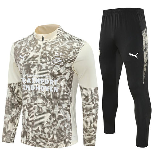 25/26 PSV Training White Tracksuit from FootballPrestige.com - Premium Football Kits