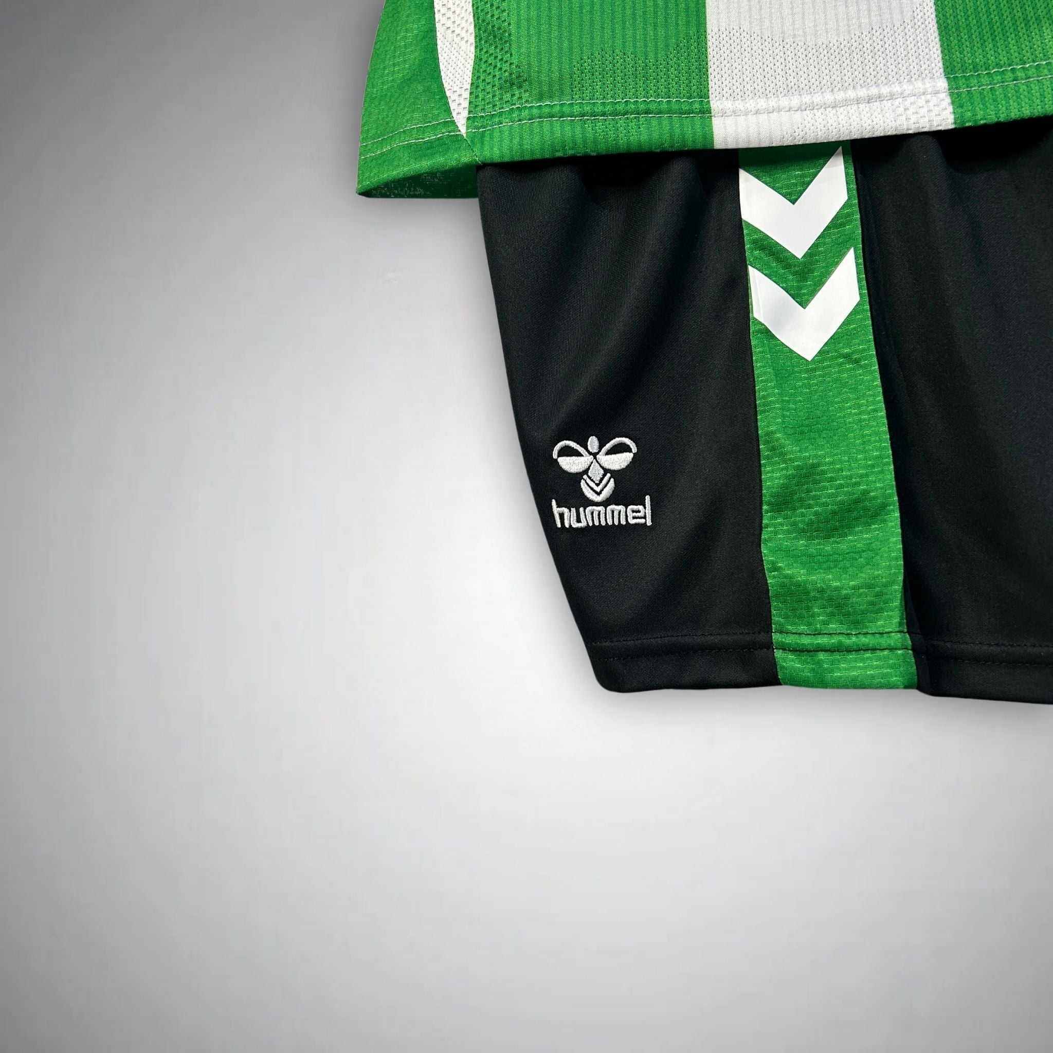 25/26 Real Betis Home Kids Size Kit from FootballPrestige.club - Premium Football Kits