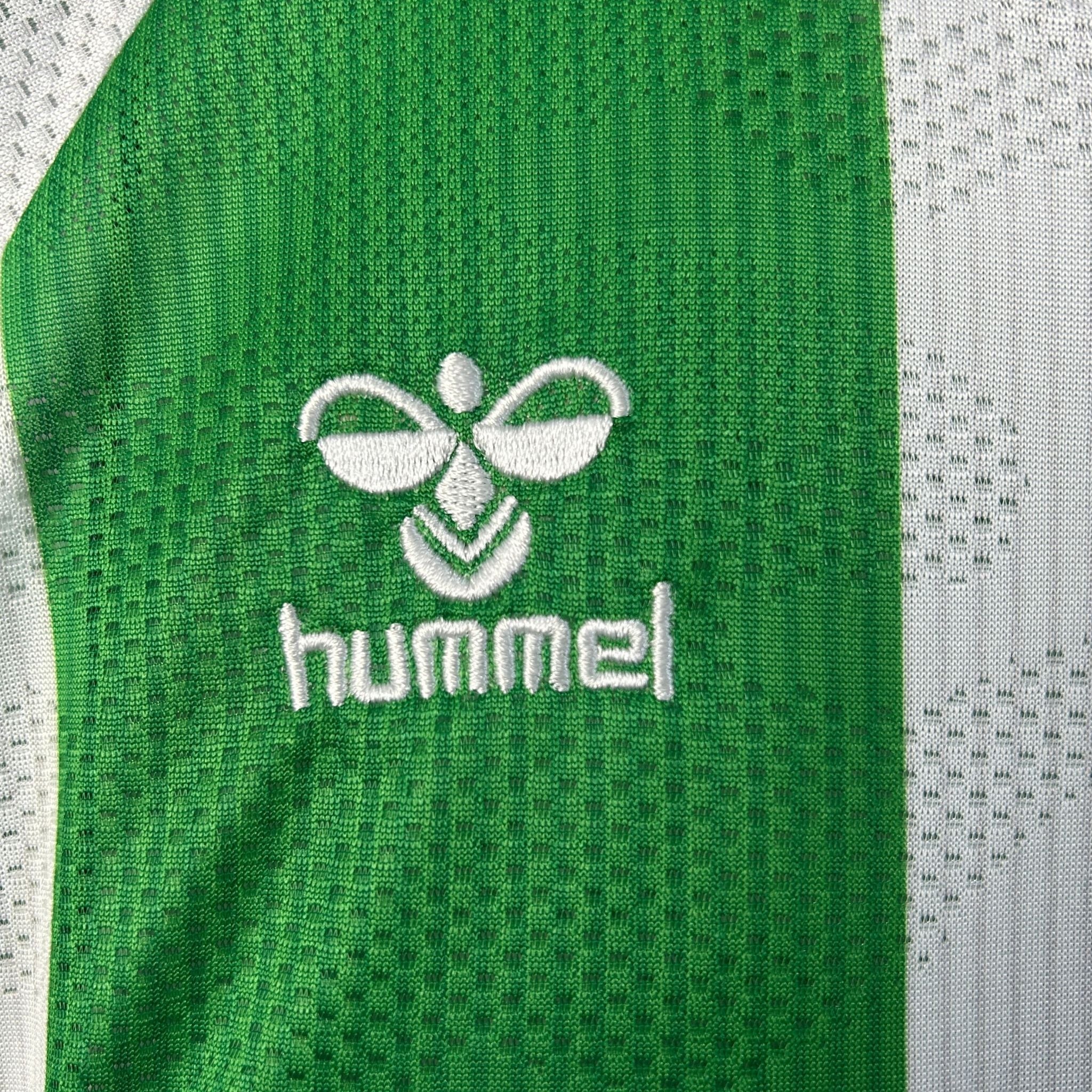 25/26 Real Betis Home Kids Size Kit from FootballPrestige.club - Premium Football Kits