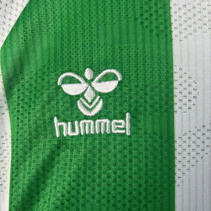 25/26 Real Betis Home Kids Size Kit from FootballPrestige.com - Premium Football Kits
