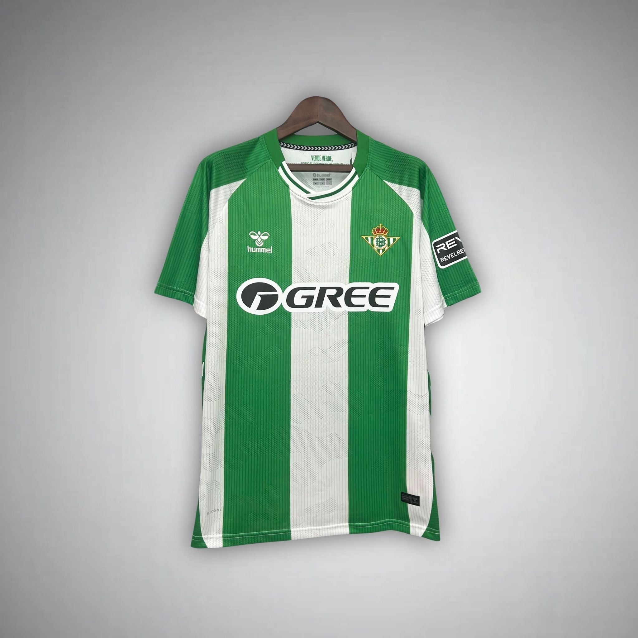 25/26 Real Betis Home Kit from FootballPrestige.club - Premium Football Kits