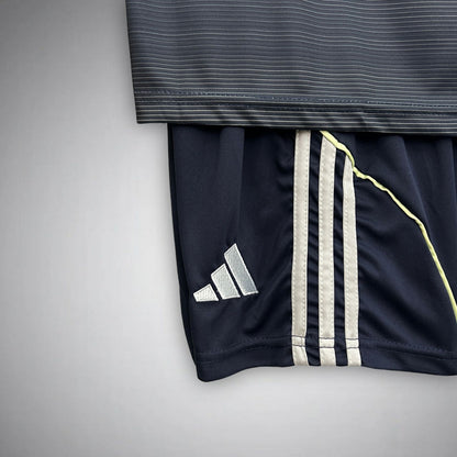 25/26 Real Madrid Away Kids Size Kit from FootballPrestige.com - Premium Football Kits