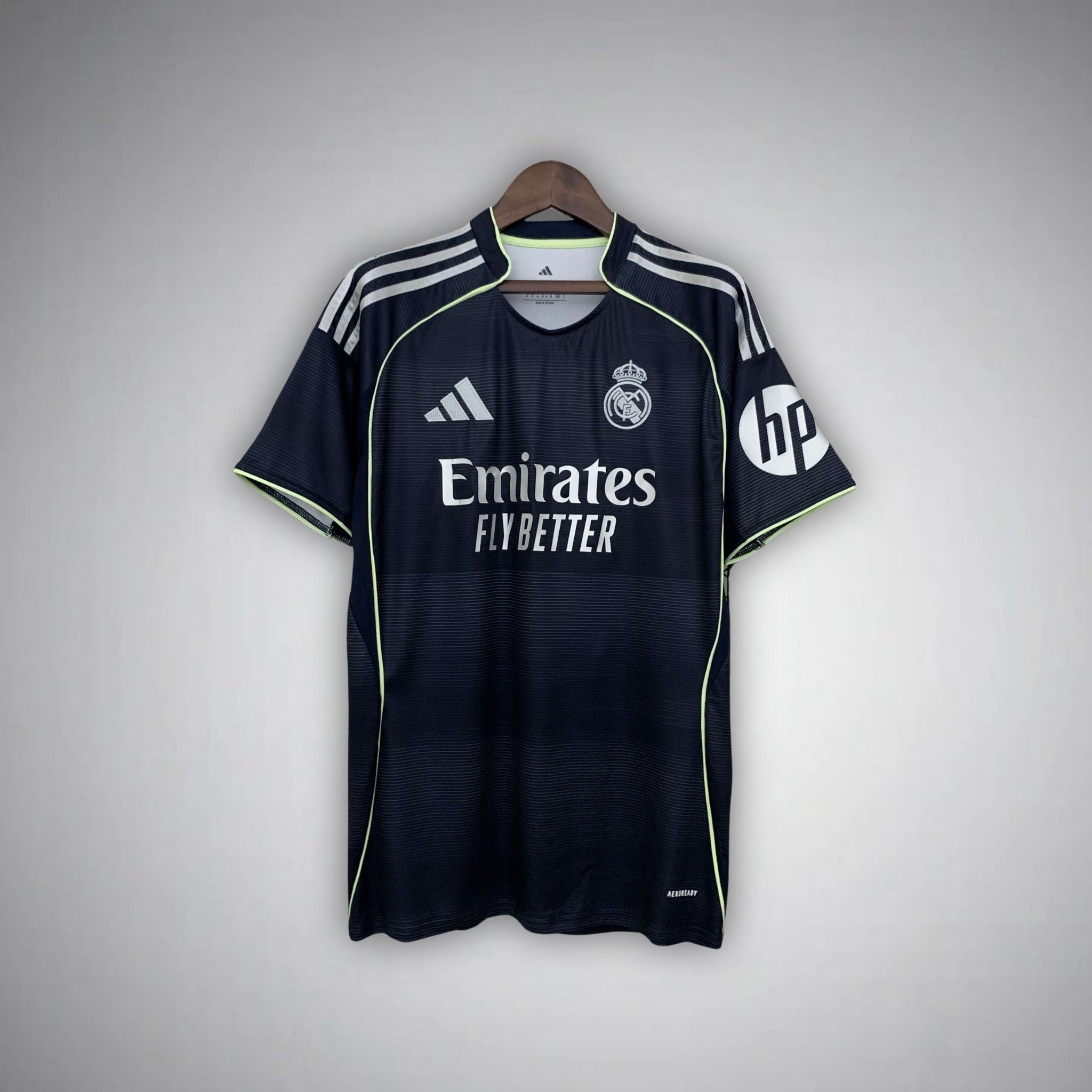 25/26 Real Madrid Away Kit from FootballPrestige.club - Premium Football Kits