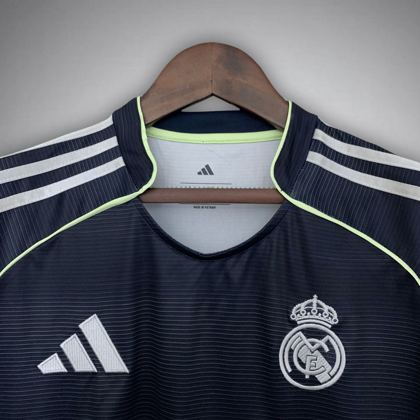 25/26 Real Madrid Away Kit from FootballPrestige.com - Premium Football Kits