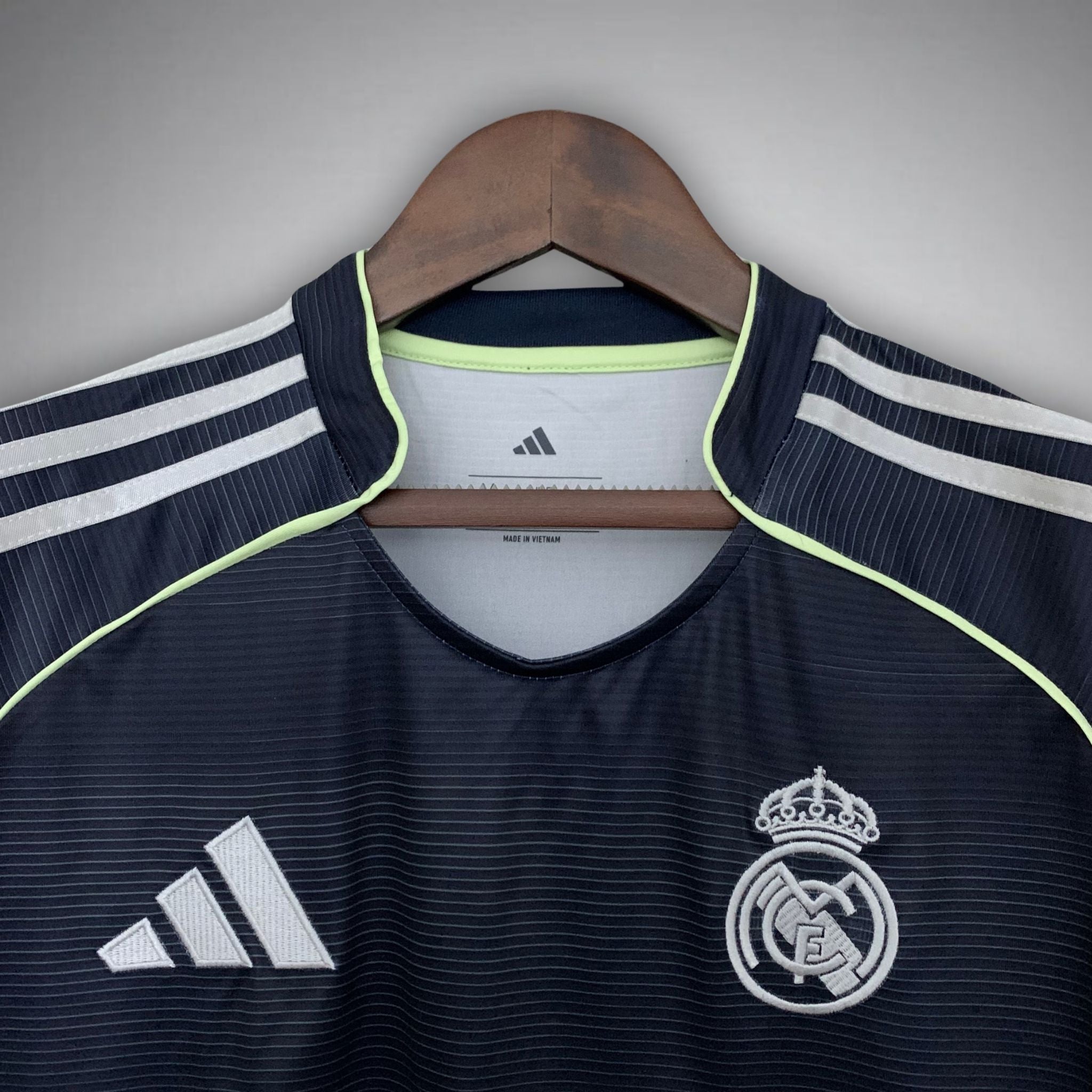 25/26 Real Madrid Away Kit from FootballPrestige.club - Premium Football Kits
