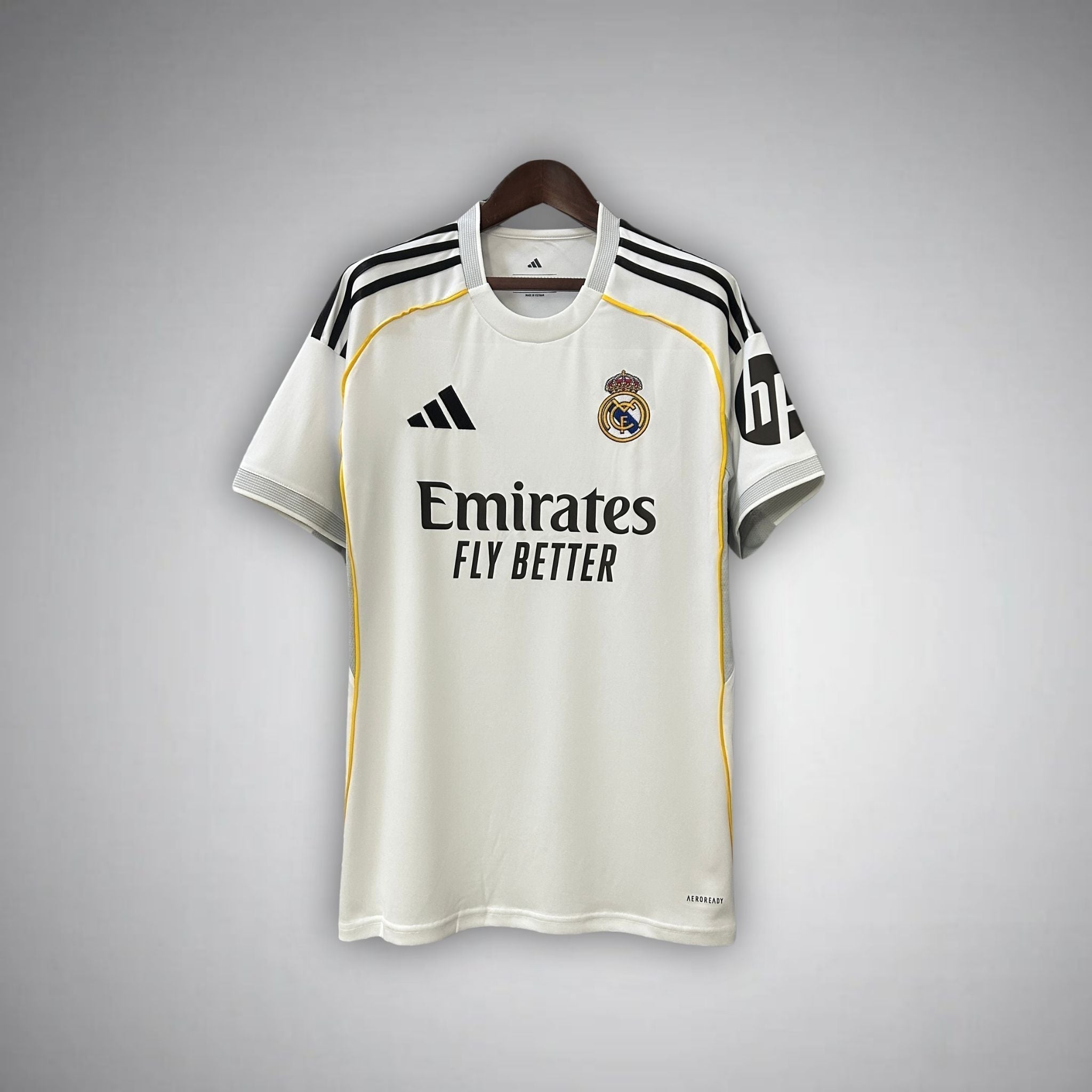 25/26 Real Madrid Home Kit from FootballPrestige.club - Premium Football Kits