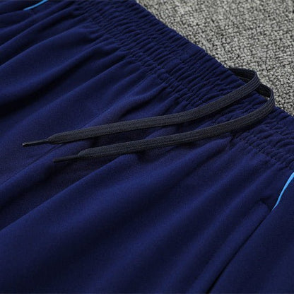 25/26 Real Madrid Training Blue Kids Size Tracksuit from FootballPrestige.com - Premium Football Kits