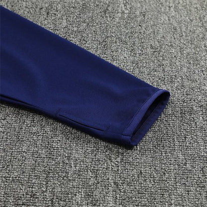 25/26 Real Madrid Training Blue Tracksuit from FootballPrestige.com - Premium Football Kits