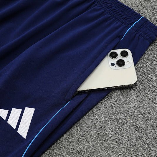 25/26 Real Madrid Training Blue Tracksuit from FootballPrestige.com - Premium Football Kits
