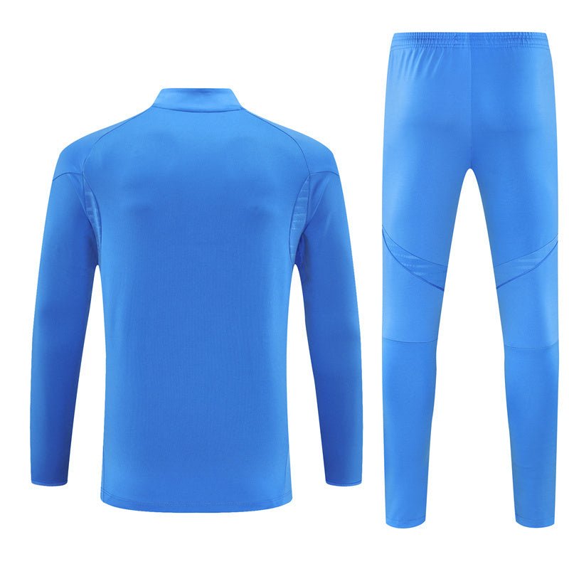 25/26 Real Madrid Training Light Blue Tracksuit from FootballPrestige.com - Premium Football Kits