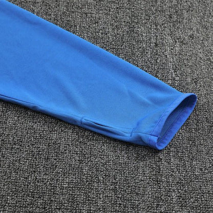 25/26 Real Madrid Training Light Blue Tracksuit from FootballPrestige.com - Premium Football Kits