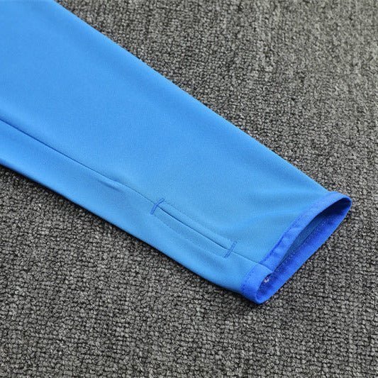 25/26 Real Madrid Training Light Blue Tracksuit from FootballPrestige.com - Premium Football Kits