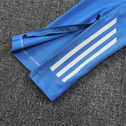 25/26 Real Madrid Training Light Blue Tracksuit from FootballPrestige.com - Premium Football Kits
