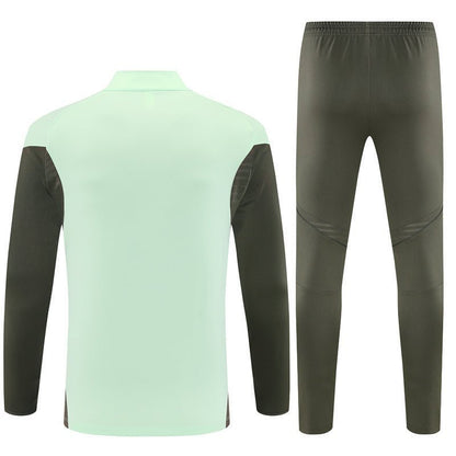 25/26 Real Madrid Training Lime Green Tracksuit from FootballPrestige.com - Premium Football Kits