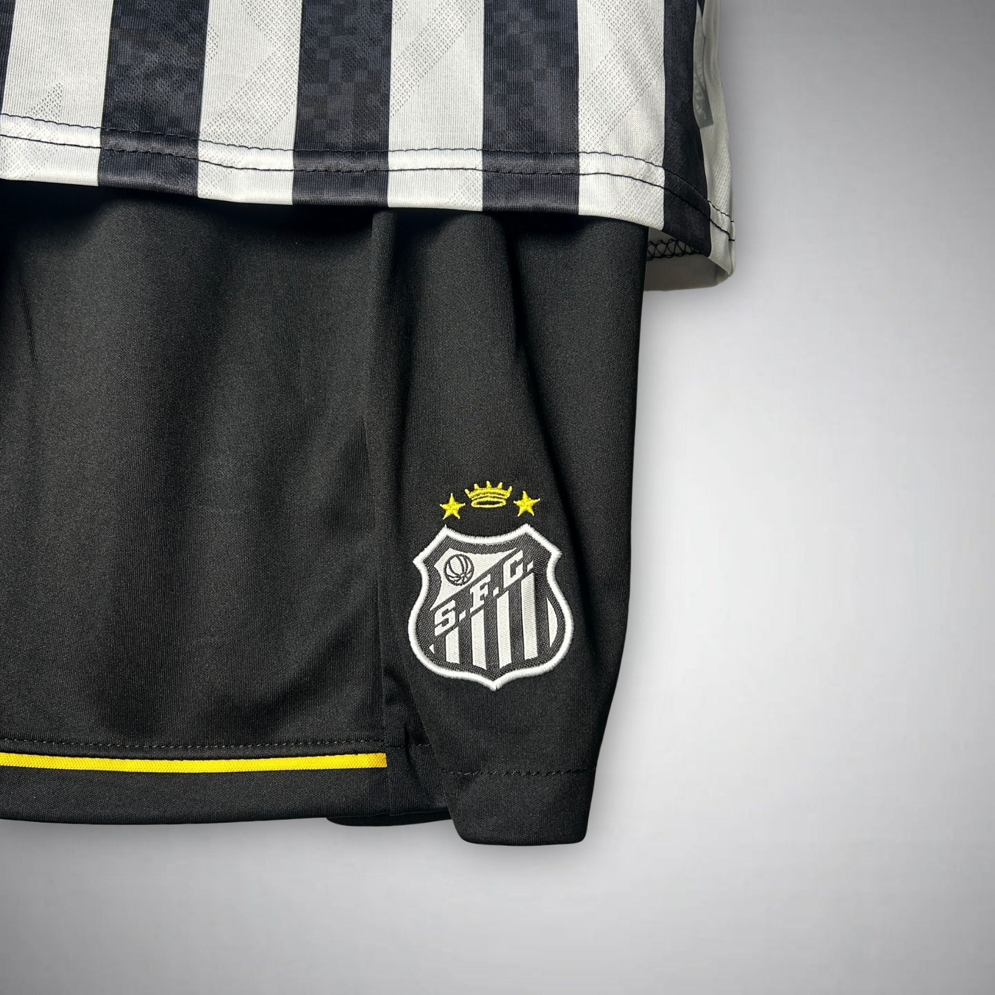 25/26 Santos FC Away Kids Size Kit from FootballPrestige.club - Premium Football Kits