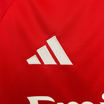 25/26 SL Benfica Home Long Sleeve Kit from FootballPrestige.com - Premium Football Kits