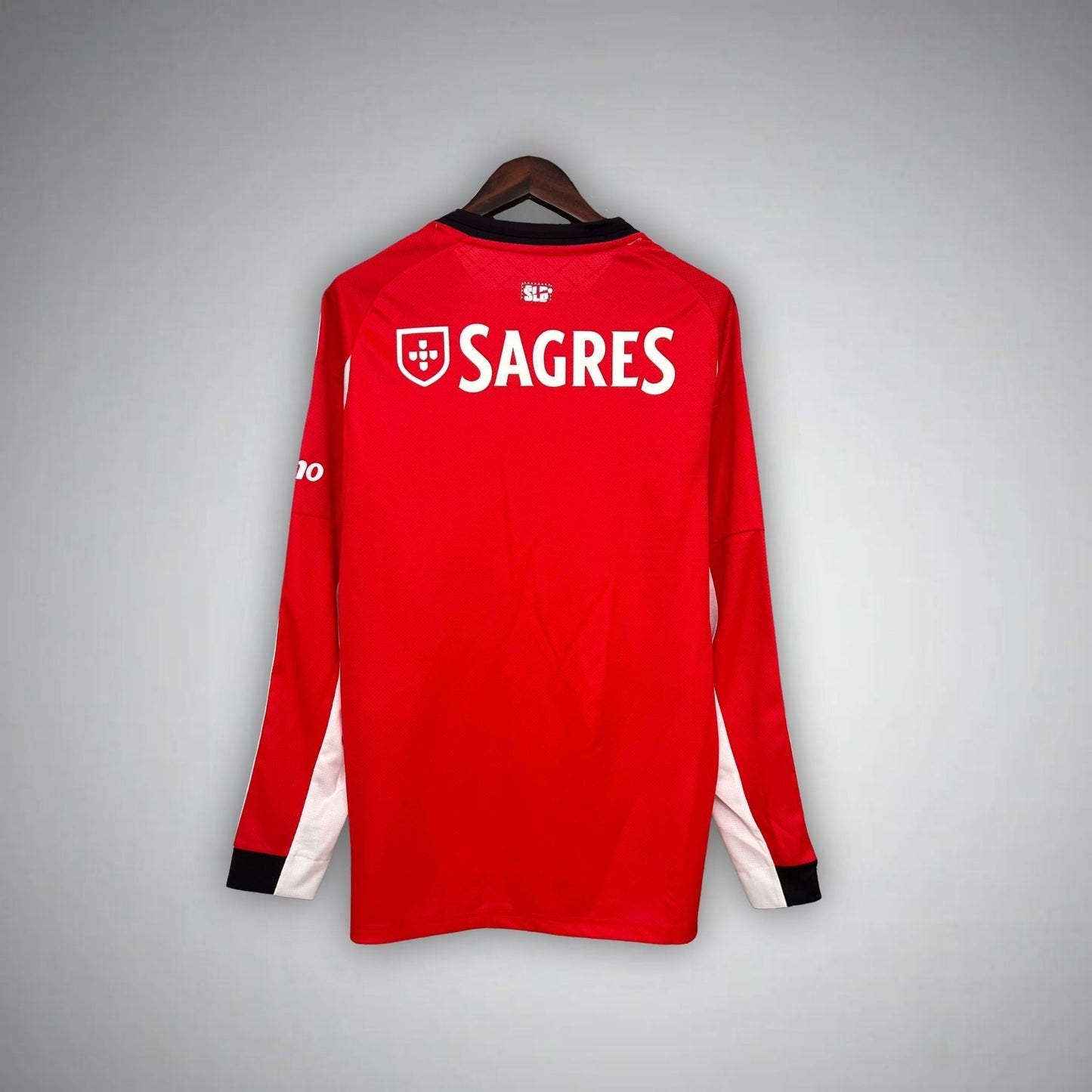 25/26 SL Benfica Home Long Sleeve Kit from FootballPrestige.com - Premium Football Kits