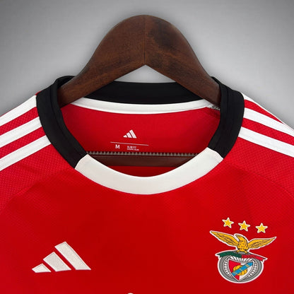25/26 SL Benfica Home Long Sleeve Kit from FootballPrestige.com - Premium Football Kits