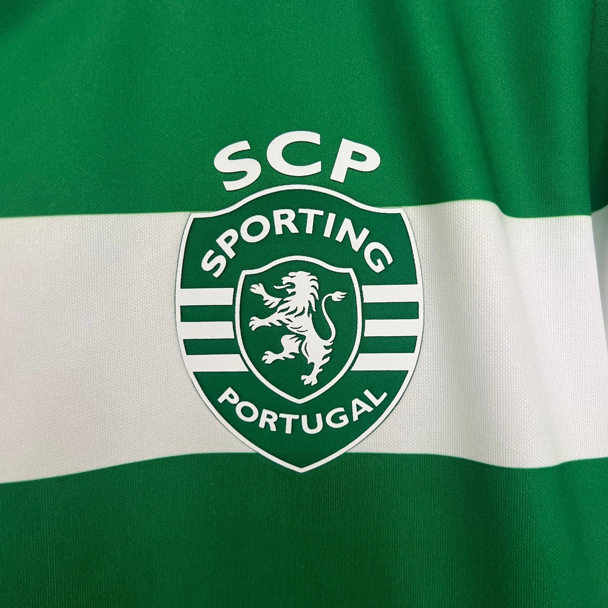 25/26 Sporting CP Home Kit from FootballPrestige.club - Premium Football Kits