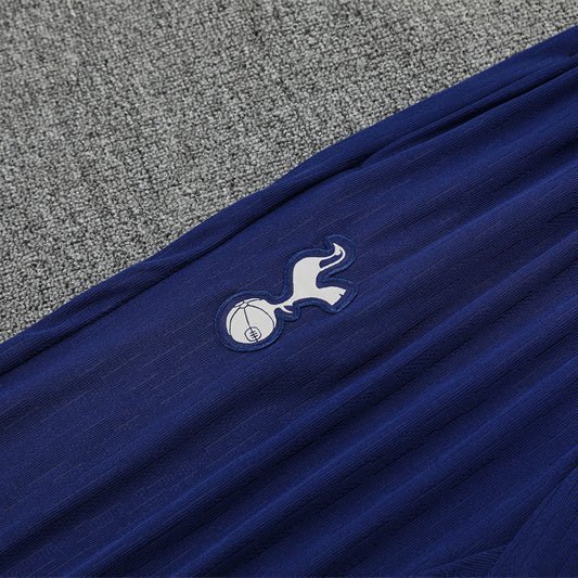 25/26 Tottenham Training Blue Kids Size Tracksuit from FootballPrestige.com - Premium Football Kits