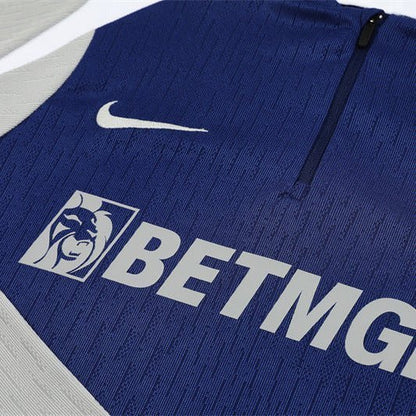 25/26 Tottenham Training Blue Tracksuit from FootballPrestige.com - Premium Football Kits