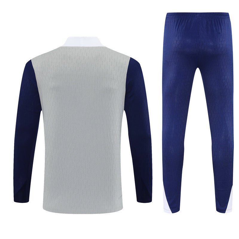25/26 Tottenham Training Grey Kids Size Tracksuit from FootballPrestige.com - Premium Football Kits