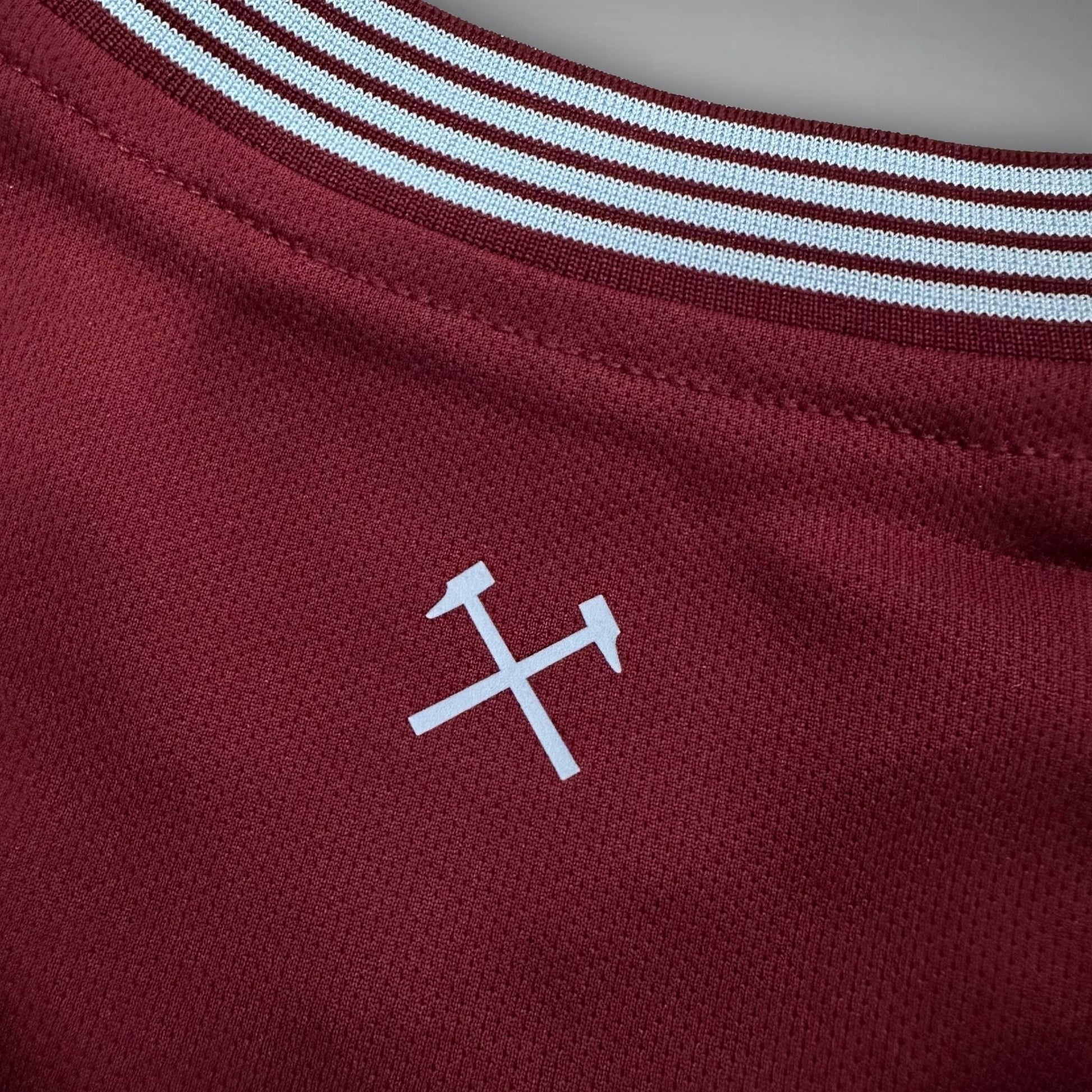 25/26 West Ham United Home Kit from FootballPrestige.com - Premium Football Kits