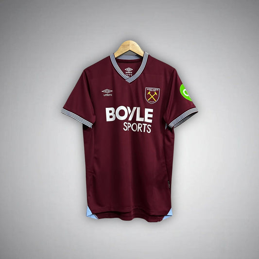 25/26 West Ham United Home Kit from FootballPrestige.club - Premium Football Kits