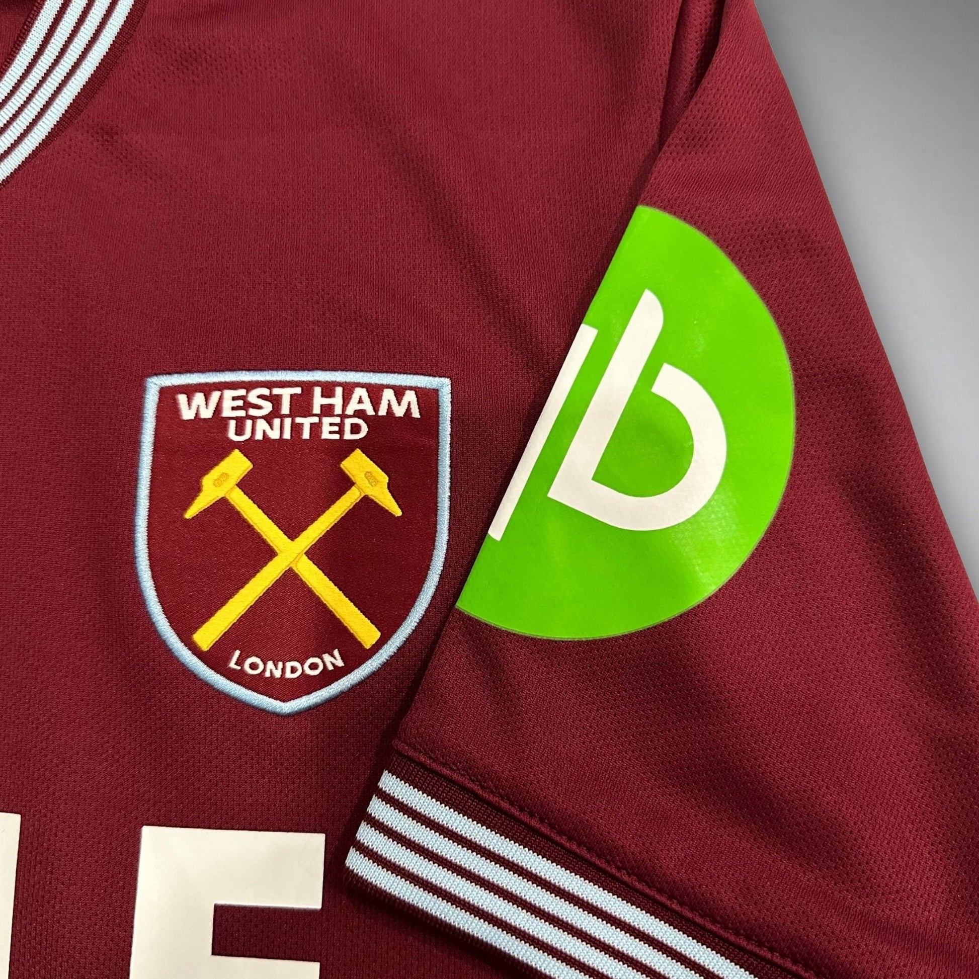 25/26 West Ham United Home Kit from FootballPrestige.com - Premium Football Kits