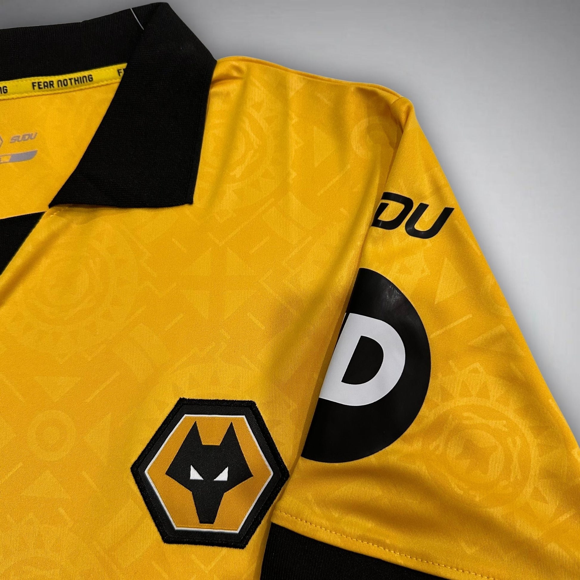 25/26 Wolverhampton Home Kit from FootballPrestige.com - Premium Football Kits