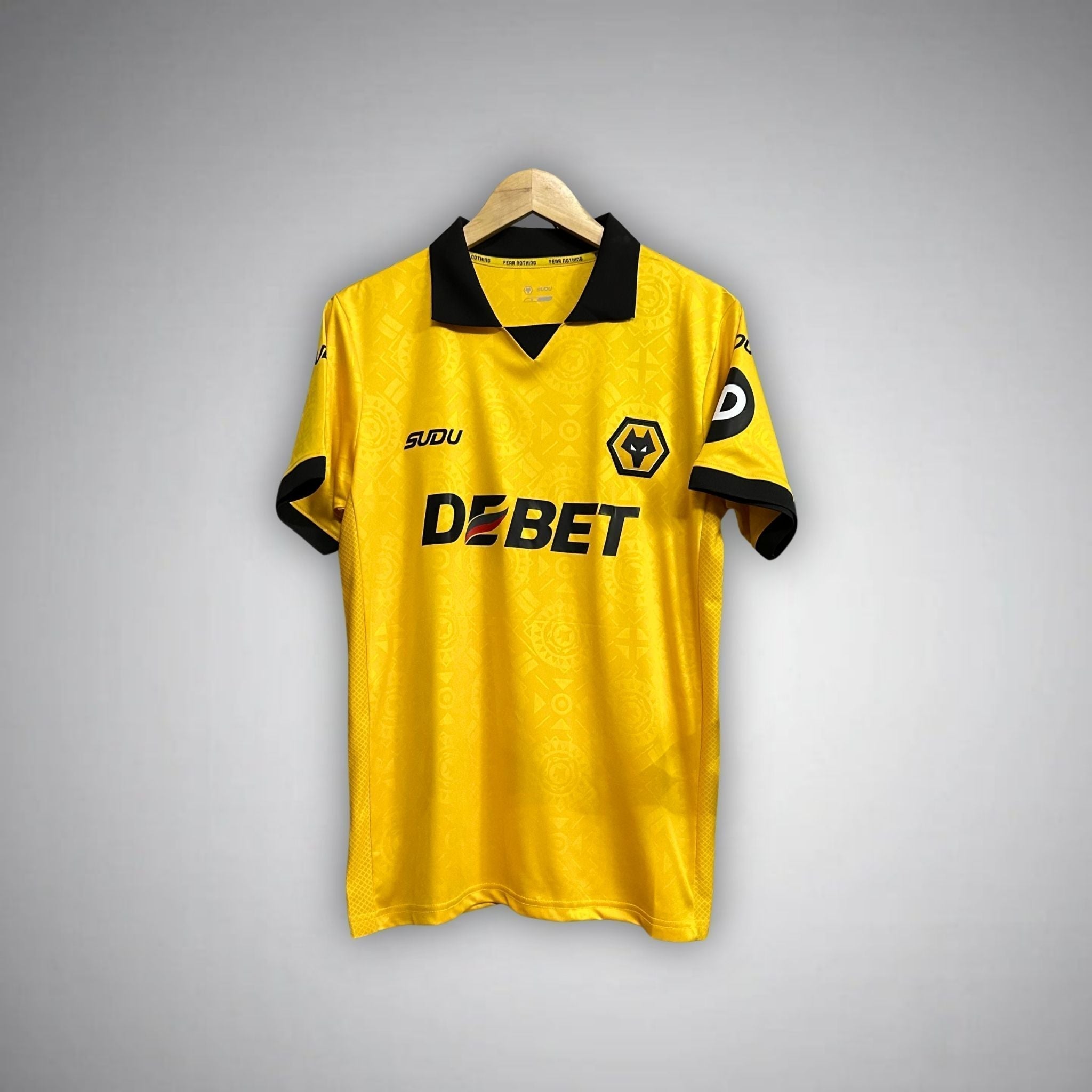 25/26 Wolverhampton Home Kit from FootballPrestige.club - Premium Football Kits