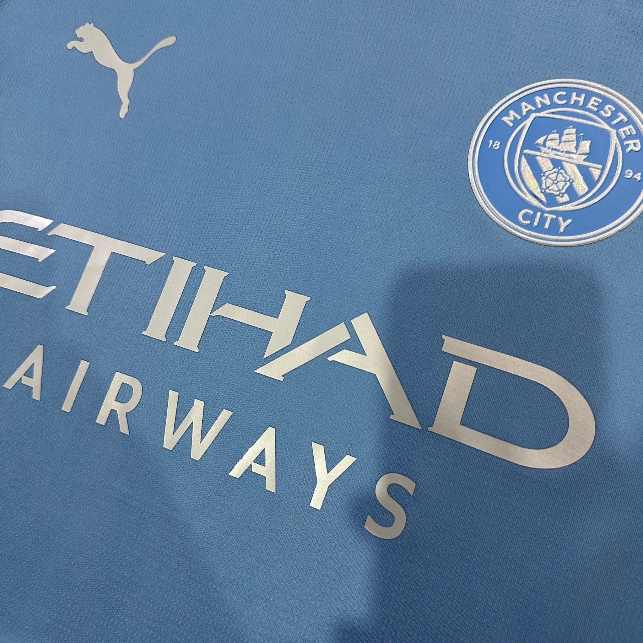 26/27 Manchester City Home Kit from FootballPrestige.club - Premium Football Kits