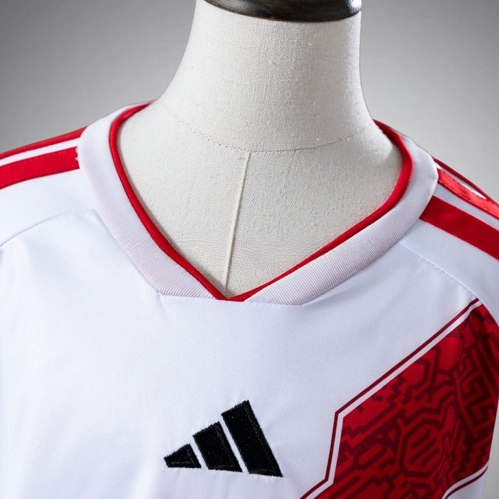 2026 Peru Home Kids Size Kit from FootballPrestige.com - Premium Football Kits
