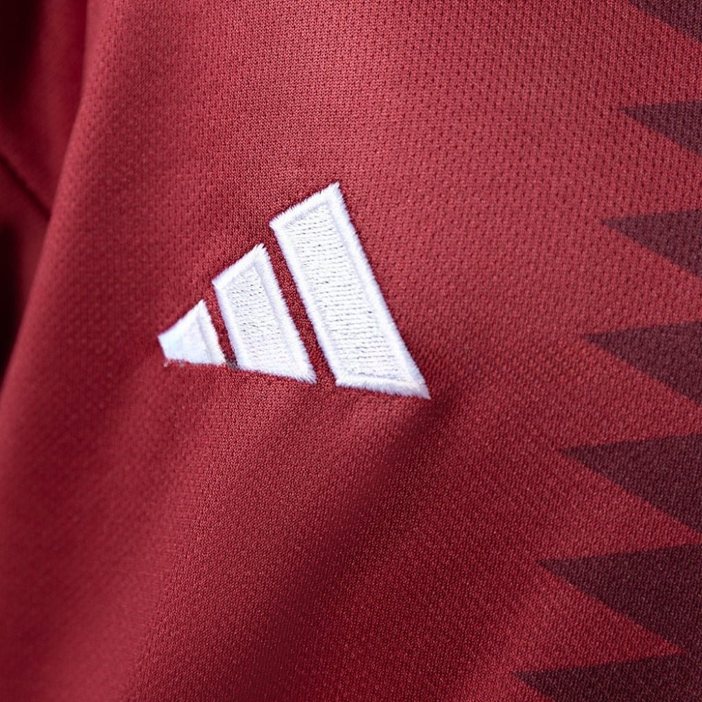 2026 Qatar Home Kids Size Kit from FootballPrestige.com - Premium Football Kits