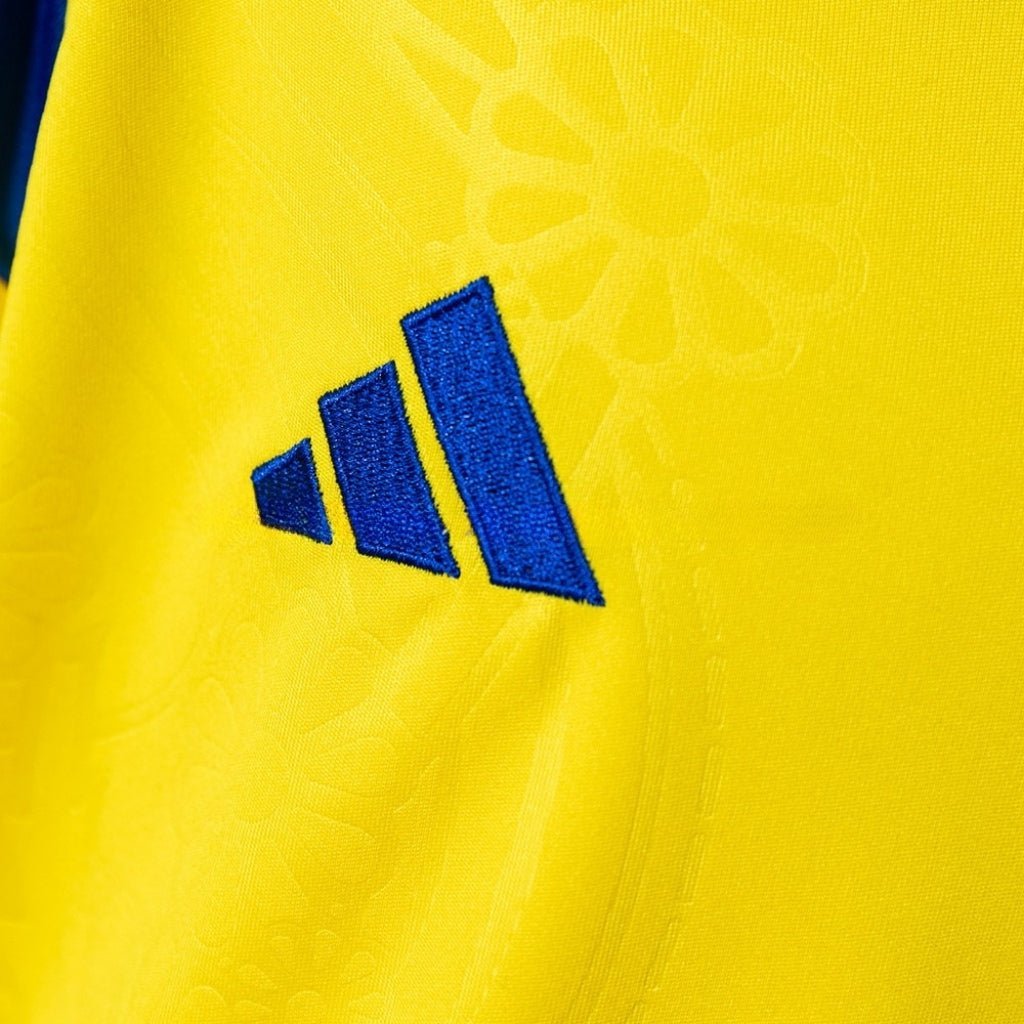 2026 Sweden Home Kids Size Kit from FootballPrestige.club - Premium Football Kits
