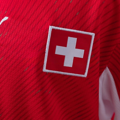 2026 Switzerland Home Kids Size Kit from FootballPrestige.com - Premium Football Kits