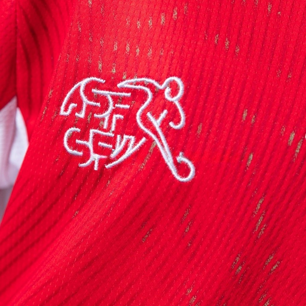 2026 Switzerland Home Kids Size Kit from FootballPrestige.club - Premium Football Kits
