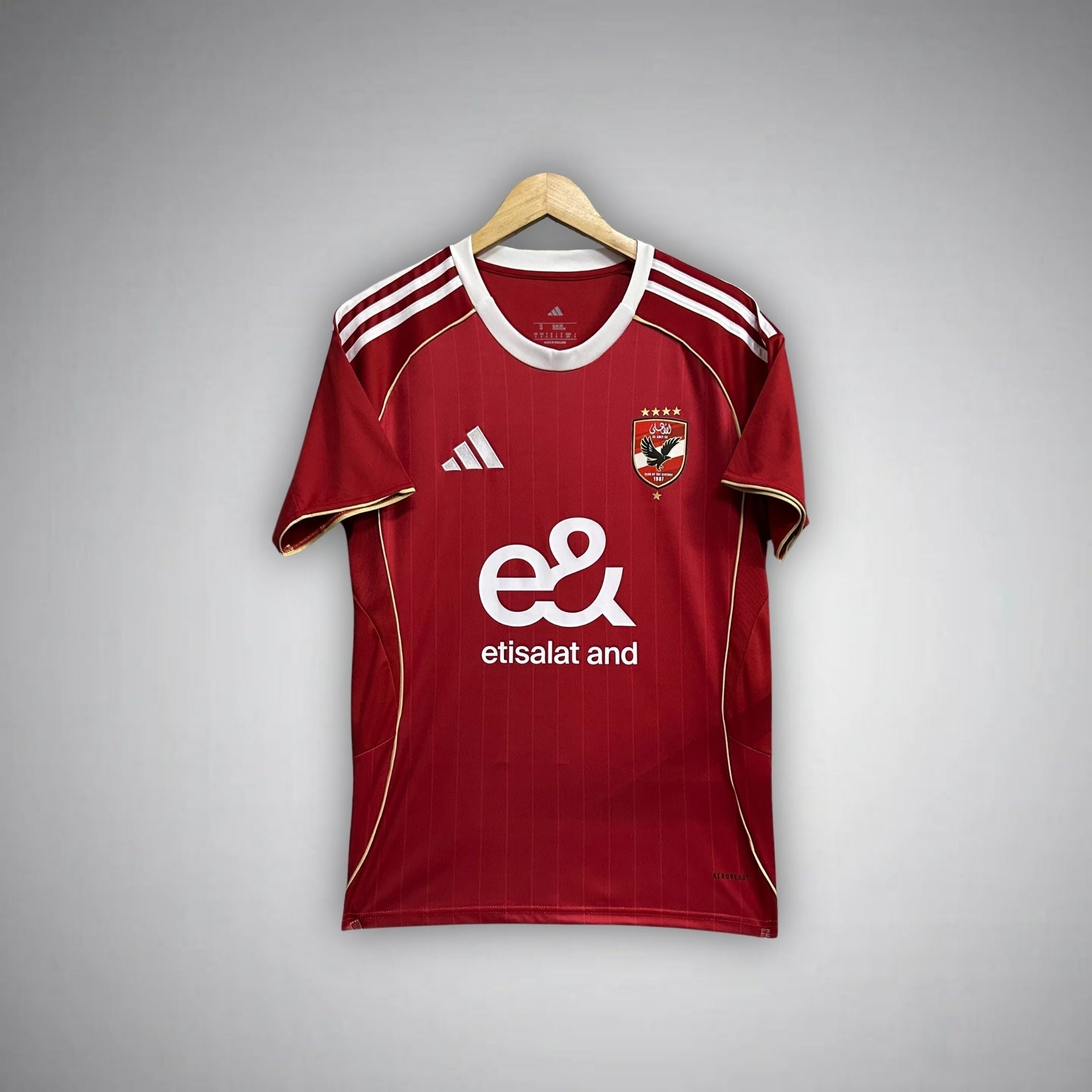 25/26 Al Ahly Home Kit from FootballPrestige.club - Premium Football Kits