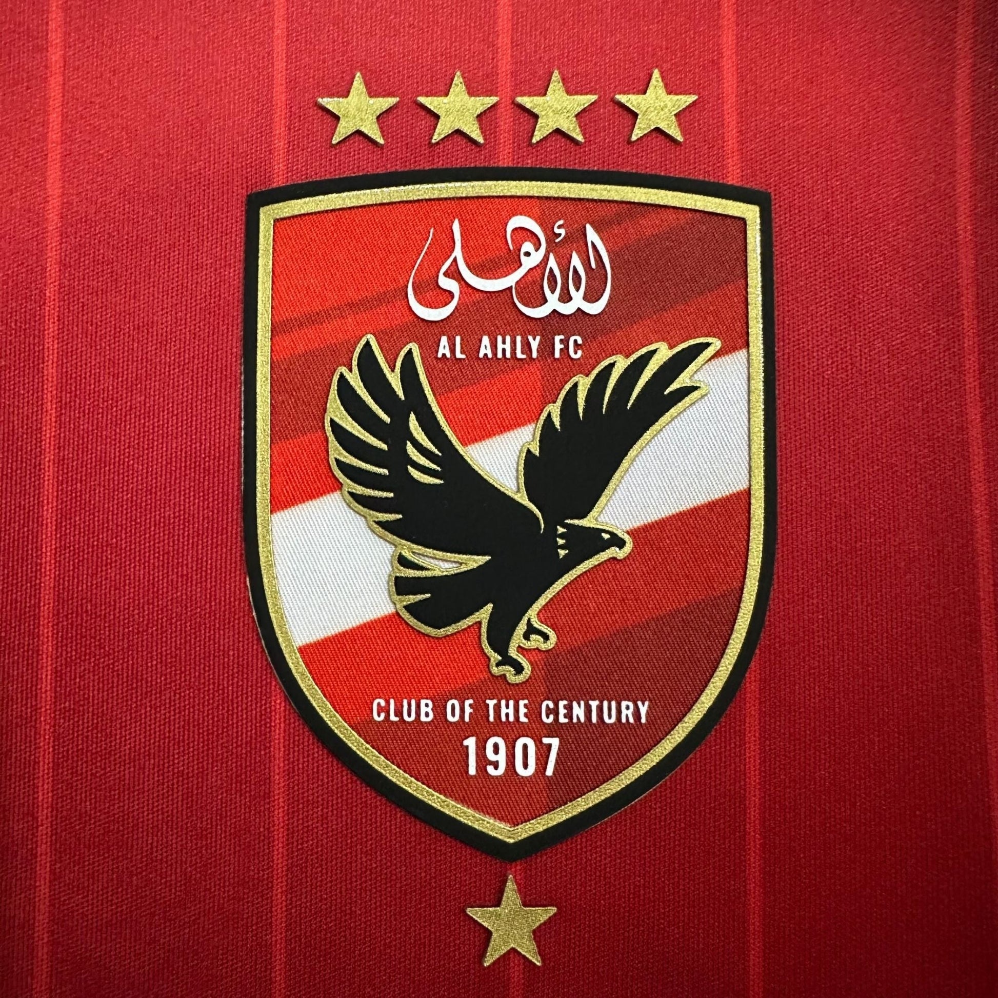25/26 Al Ahly Home Kit from FootballPrestige.com - Premium Football Kits