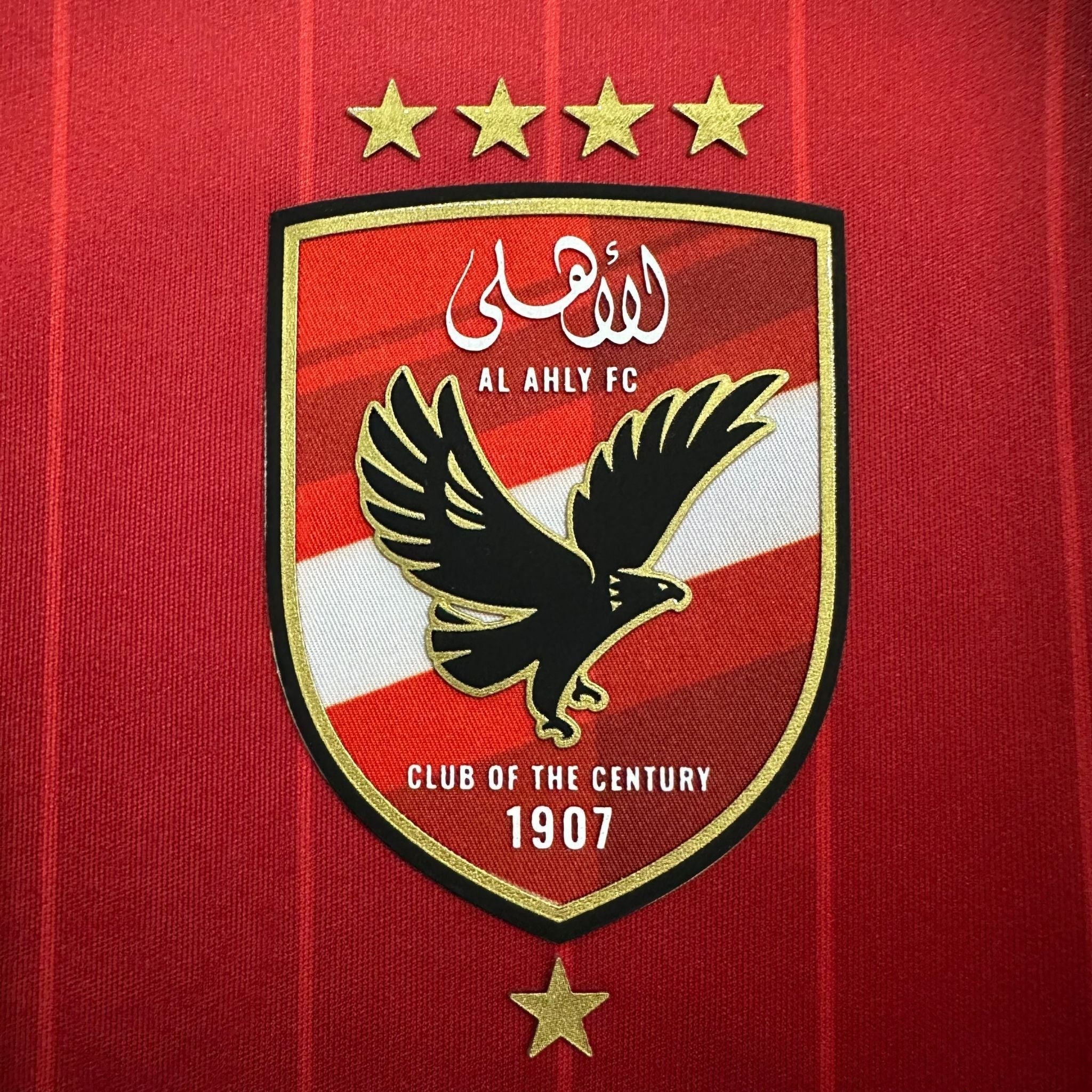 25/26 Al Ahly Home Kit from FootballPrestige.club - Premium Football Kits
