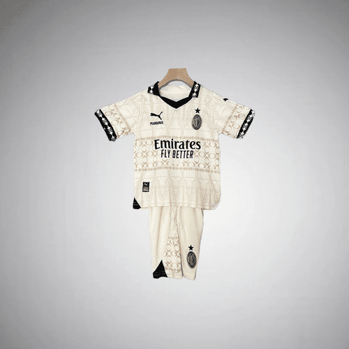 AC Milan "Aristocracy" Kids Size Kit from FootballPrestige.com - Premium Football Kits