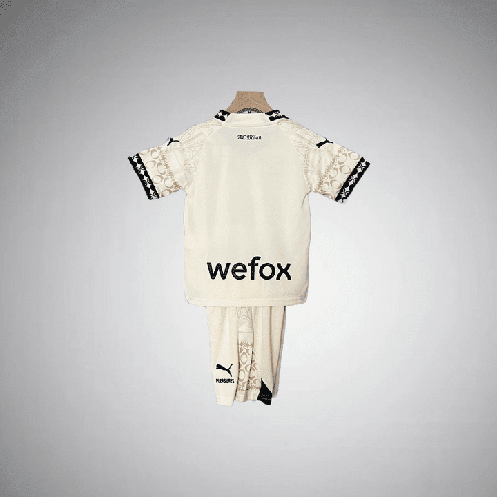 AC Milan "Aristocracy" Kids Size Kit from FootballPrestige.com - Premium Football Kits