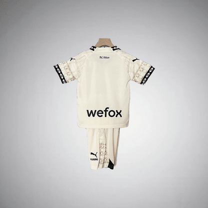 AC Milan "Aristocracy" Kids Size Kit from FootballPrestige.com - Premium Football Kits