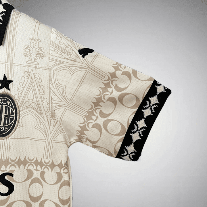 AC Milan "Aristocracy" Kids Size Kit from FootballPrestige.com - Premium Football Kits