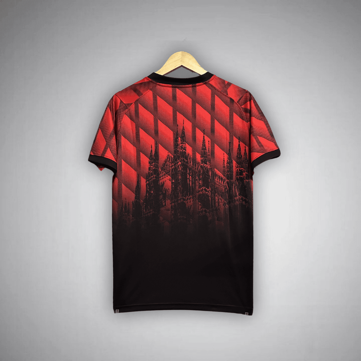 AC Milan "Cathedral" Premium Kit from FootballPrestige.shop - Premium Concept kits