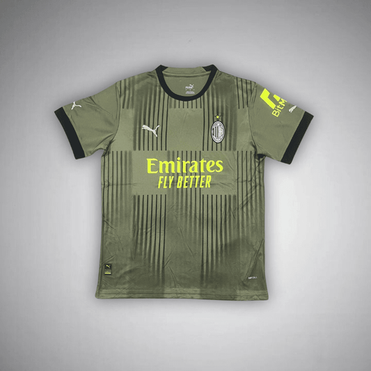 AC Milan "Iron Verde" Premium Kit from FootballPrestige.club - Premium Football Kits