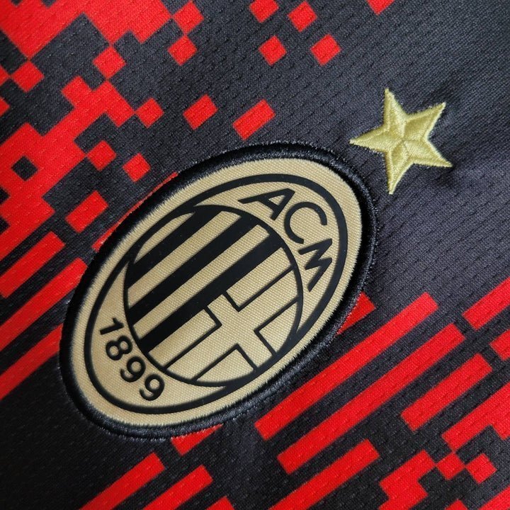 AC Milan "Milanese Mosaic" Premium Kit from FootballPrestige.shop - Premium Concept kits